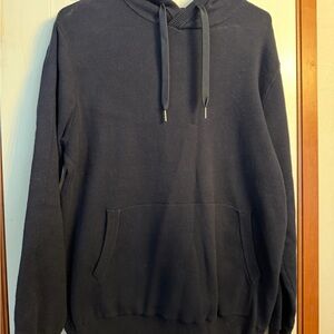 H&M Men's Dark Blue Hoodie